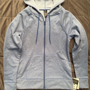 Women’s Champion Light Blue zip up Hoodie-small